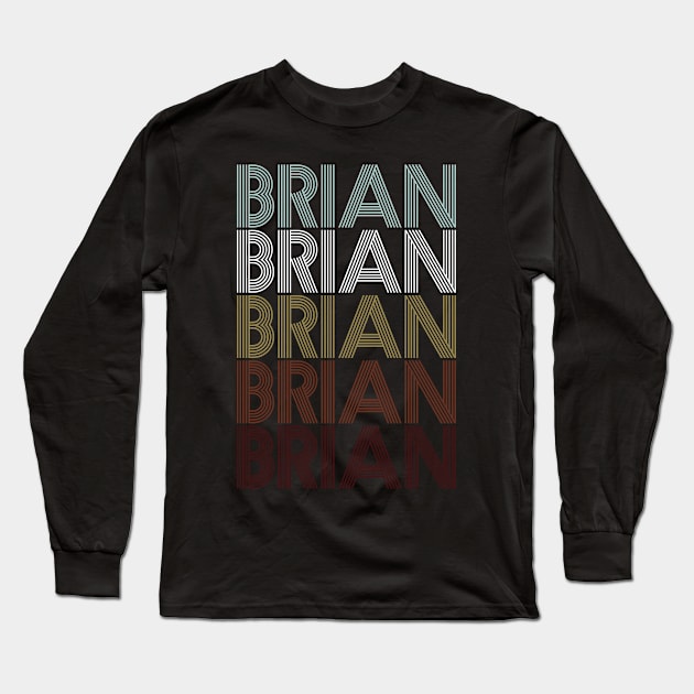 Brian Long Sleeve T-Shirt by thinkBig